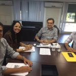 Prefeito se encontra com Secretário Estadual de Educação.