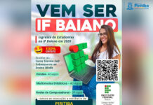 IF Baiano abre inscrições para cursos técnicos gratuitos no Polo UAB de Piritiba